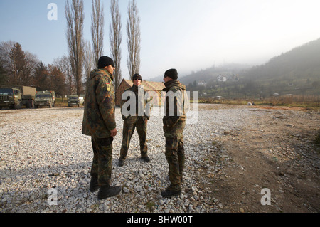 L'eliminazione degli ordigni esplosivi, Sarajevo, Bosnia ed Erzegovina Foto Stock