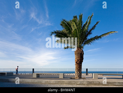 Nuovo lungomare a Ribeira Brava, di Madera Foto Stock