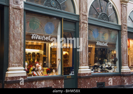 Royal gallerie di Saint Hubert, Bruxelles, Brabant, Belgio Foto Stock