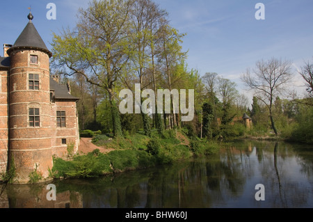 Il castello di Grand-Bigard, provincia del Brabante, Belgio Foto Stock