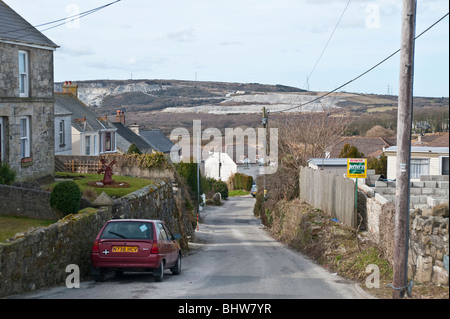 Intorno a St Dennis, Cornwall Foto Stock