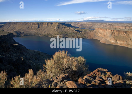 Il lago di Billy Chinook, sul Deschutes, agganciato e Metolius fiumi, nella zona centrale di Oregon Foto Stock