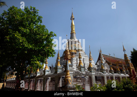 Il tempio Buddista Wat Saenfang, o Wat Saen Fang in Chiang Mai Thailandia Foto Stock