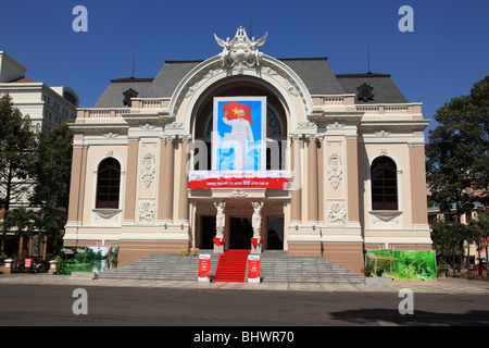 Opera House a Saigon, Vietnam Foto Stock