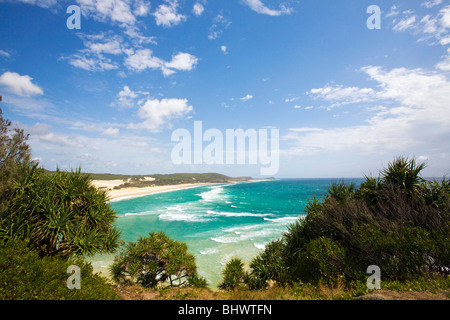 Indian Head è un posto popolare per i turisti cercando di vedere i delfini e le balene nel selvaggio Foto Stock
