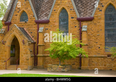 St Johns chiesa anglicana a Forbes del Nuovo Galles del Sud Foto Stock