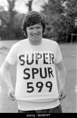 Tottenham Hotspur FC formazione. Steve Perryman. Finale di FA Cup replay 13 maggio 1981. Tottenham Hotspur 3 v Manchester City 2 Foto Stock