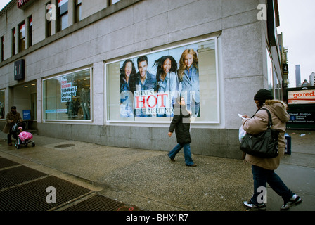 Un gap store di New York in New York quartiere di Chelsea Foto Stock