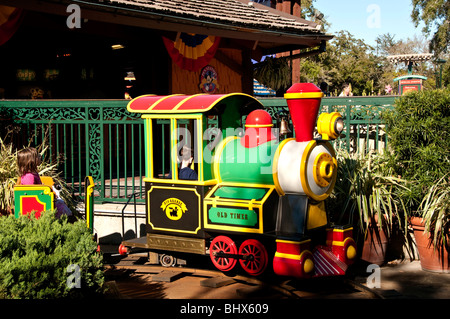 Kiddie treno Downtown Disney Orlando FL Florida Foto Stock