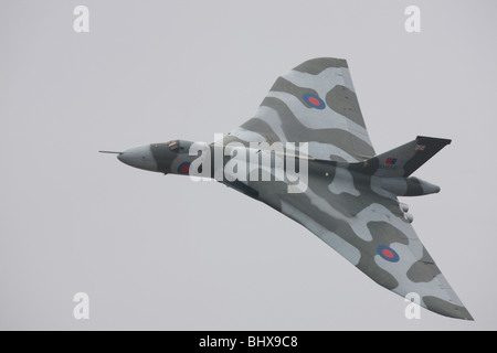 Bombardiere Vulcan in volo Foto Stock