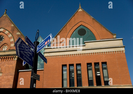 Manchester Crown Court su Minshull Street Manchester Foto Stock