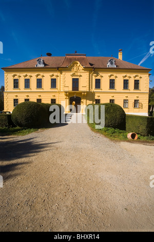 Il castello di Eckartsau, Marchfeld, Austria Inferiore, Austria Foto Stock