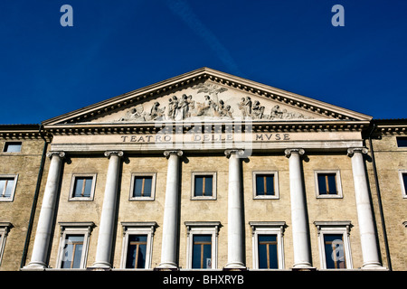 Teatro delle Muse Teatro. Ancona Marche, 1827 neoclassico, Pietro Ghinelli architetto Foto Stock