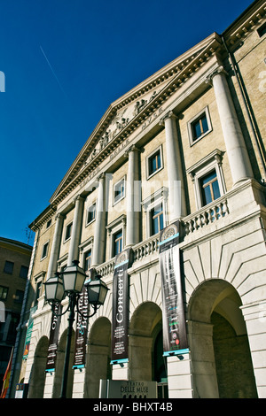 Teatro delle Muse Teatro. Ancona Marche, 1827 neoclassico, Pietro Ghinelli architetto Foto Stock