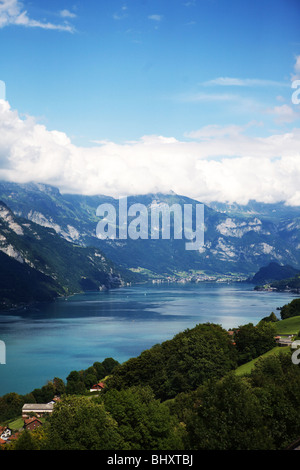 Walensee nella Svizzera orientale Foto Stock