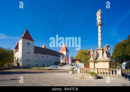 Castello rinascimentale Orth sul Danubio, Austria Inferiore, Austria Foto Stock