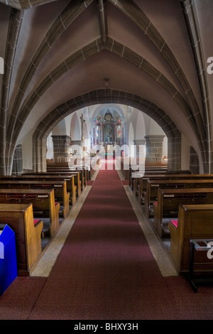 Chiesa parrocchiale di Zwettl, regione Waldviertel, Austria inferiore, l'Austria, Europa Foto Stock