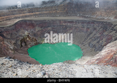 Santa Ana vulcano Crater Lake, Cerro Verde, El Salvador Foto Stock