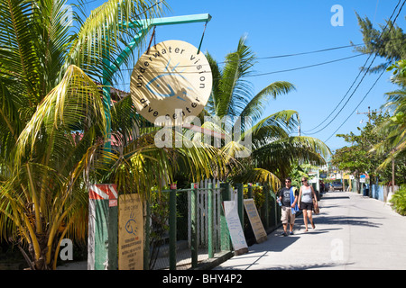 Utila, isole di Bay, Honduras Foto Stock