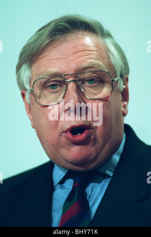 ROY HATTERSLEY mp Labour Party vice leader 07 Ottobre 1990 Foto Stock