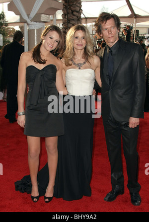 SOSIE BACON Kyra Sedgwick Kevin Bacon 15TH ANNUAL Screen Actors Guild AWARDS DOWNTOWN LOS ANGELES CA USA 25 Gennaio 2009 Foto Stock