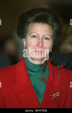 PRINCESS ANNE PRINCESS ROYAL 25 Novembre 1992 Foto Stock