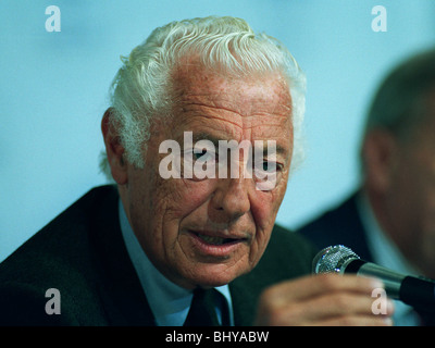 GIOVANNI AGNELLI PRESIDENTE DELLA FIAT SPA 03 Giugno 1991 Foto Stock