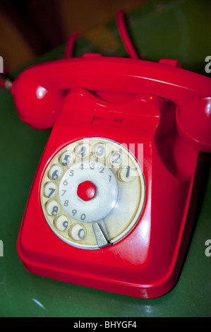 Il vecchio anello di stile il tono di selezione telefono Foto Stock