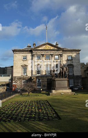 Dundas Mansion (1774) la sede legale della Royal Bank of Scotland Group in St Andrew Square Edinburgh Foto Stock