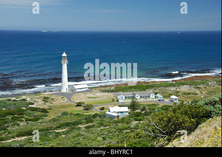 Cape Town, Western Cape, Sud Africa, Slangkop faro, Kommetjie, marine, faro a luce rotante Foto Stock