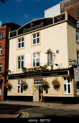 Rembrandt Hotel sul Canal Street a Manchester Foto Stock