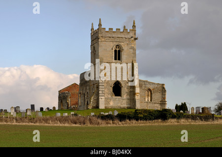 La vecchia chiesa di Santa Maria, Colston Bassett, Nottinghamshire, England, Regno Unito Foto Stock