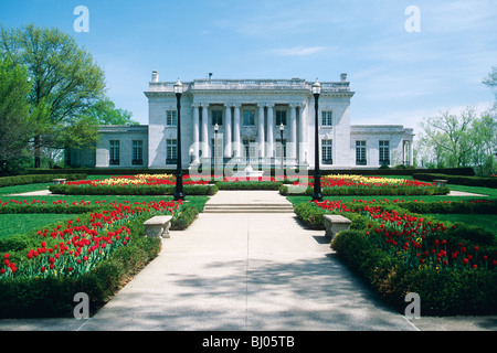 Residenza del Governatore in Francoforte Kentucky in primavera Foto Stock