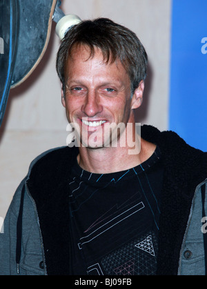 TONY HAWK Tony Hawk figura SCOPRIMENTO HOLLYWOOD Los Angeles CA USA 29 Luglio 2009 Foto Stock