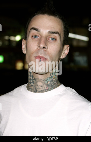 TRAVIS BARKER il batterista "blink-182' Chinese Theatre Hollywood LOS ANGELES USA 02/11/2005 Foto Stock