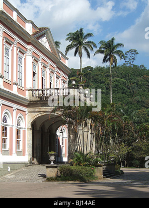 Il museo imperiale del Brasile a Petropolis Foto Stock