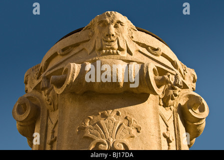 Statua in giardini Mirabell al XVII secolo il palazzo Mirabell a Salisburgo, Austria Foto Stock