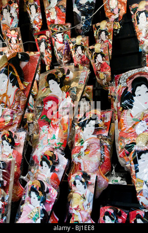 Hagoita-Ichi, Il Tempio di Senso-ji in Asakusa Tokyo Foto Stock