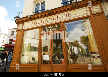 Coloratissimo negozio di fronte a Montmartre Parigi Francia Foto Stock