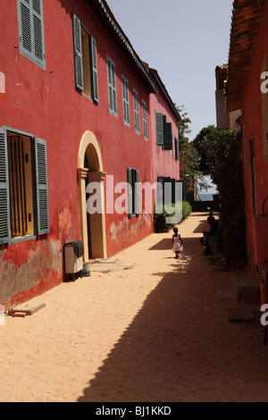 Il Senegal, isola di Goree, Casa degli Schiavi Foto Stock