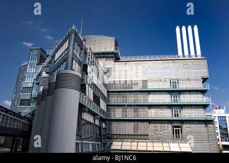 L'edificio per uffici di Gruner + Jahr al porto di Amburgo, Germania, Europa Foto Stock