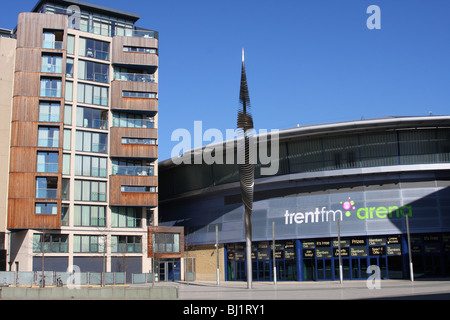 Il National Ice Arena, Bolera Square, Nottingham, Inghilterra, Regno Unito Foto Stock