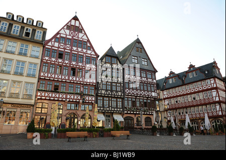 Square a Francoforte in Germania Foto Stock