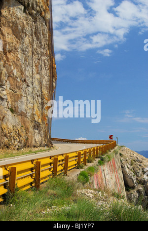 Kuestenstraße Makarska - strada costiera Makarska 01 Foto Stock