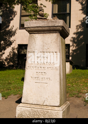 La tomba di Paul Revere nel granaio sepoltura in Boston Massachusetts, STATI UNITI D'AMERICA Foto Stock