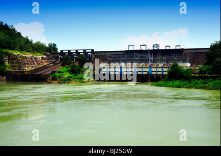 Nam Ngum serbatoio, Laos Foto Stock