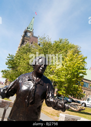 Le donne sono persone monumento sulla Collina del Parlamento a Ottawa, Ontario Canada Foto Stock