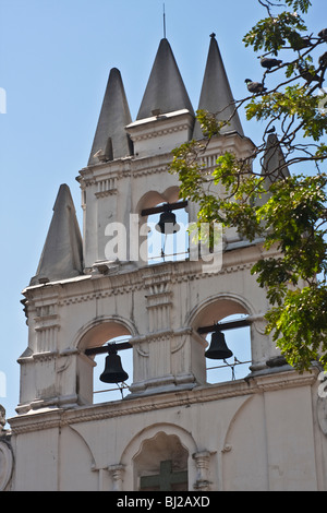 La Colombia, Chiesa di Vera Cruz su Calle vicino alla Plaza Boterro Foto Stock