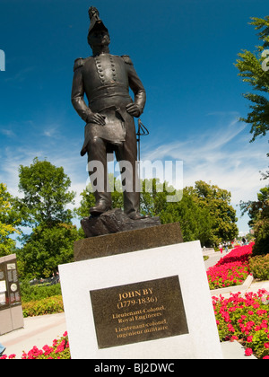 Una statua di Giovanni da nelle Majors Hill Park in Ottawa, Ontario Canada Foto Stock