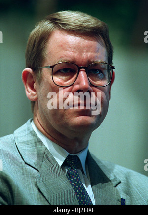 POUL Nyrup Rasmussen, primo ministro della Danimarca 01 Luglio 1993 Foto Stock